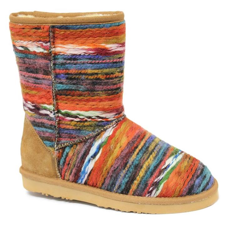 Lamo Juarez Women's Mid-calf Winter Boots, Girl's, Size: 8, Multicolor