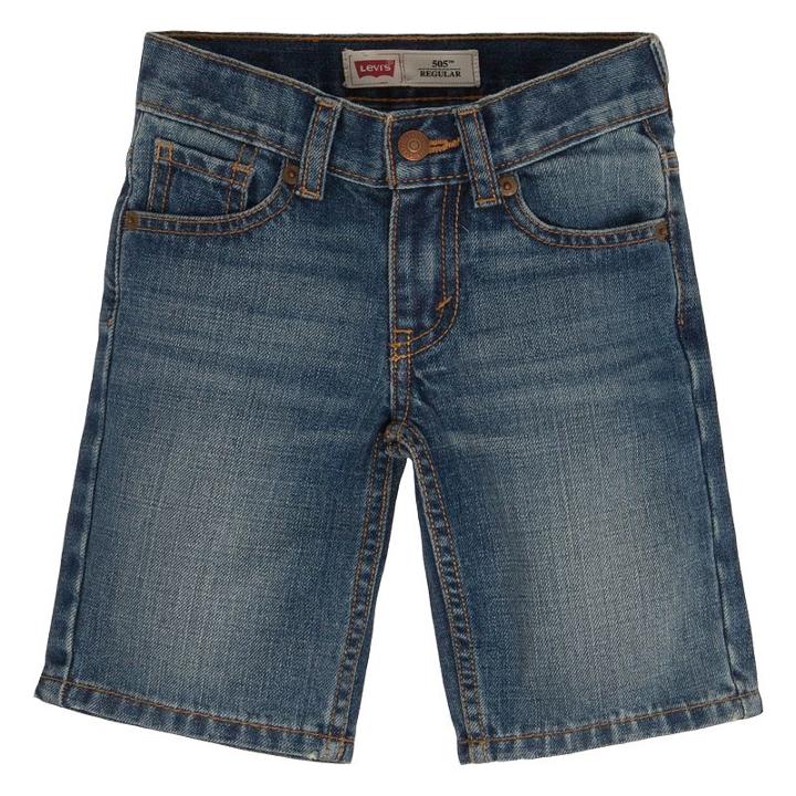 Boys 4-7x Levi's&reg; Denim Shorts, Size: 5, Blue (navy)