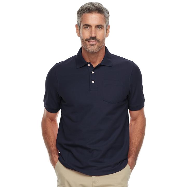 Men's Croft & Barrow&reg; Polo, Size: Small, Blue