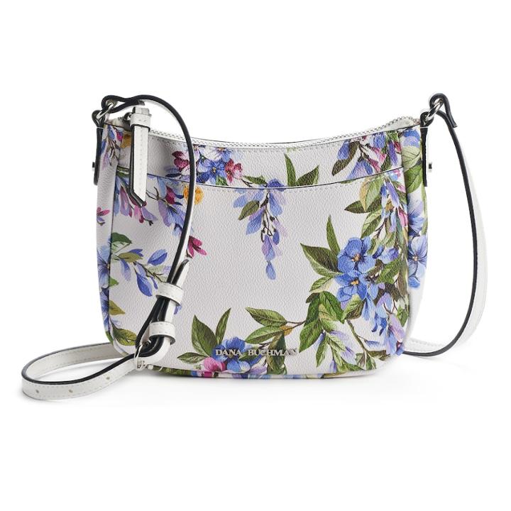 Dana Buchman Maple Crossbody Bag, Women's, White