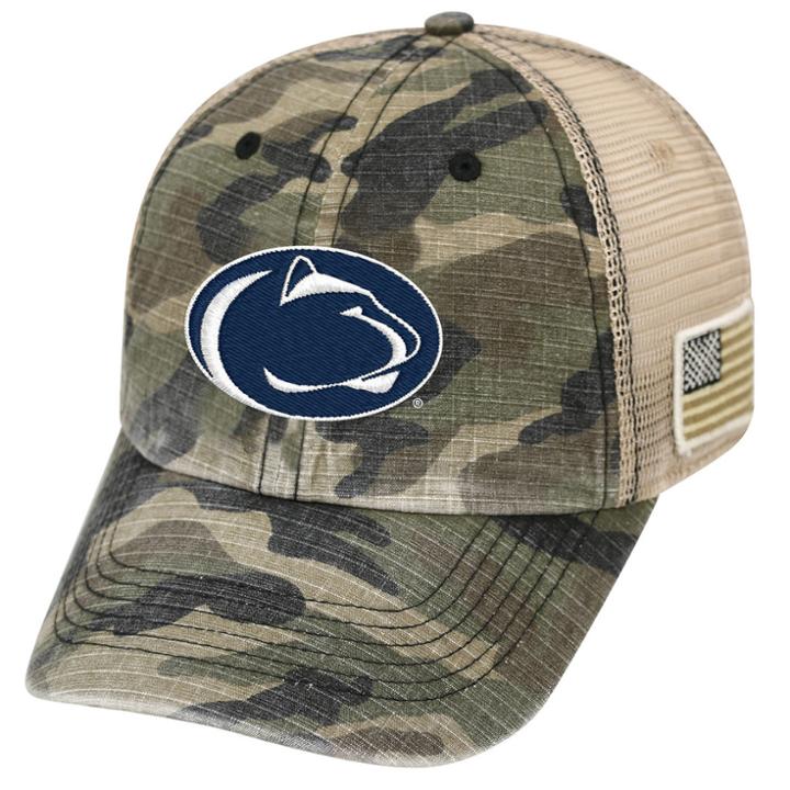 Adult Top Of The World Penn State Nittany Lions Declare One-fit Cap, Men's, Green Oth