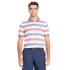 Men's Izod Sportflex Classic-fit Striped Stretch Performance Polo, Size: Small, White