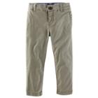 Boys 4-7 Oshkosh B'gosh&reg; Straight-fit Stretch Twill Pants, Boy's, Size: 4, Green