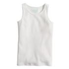 Girls 4-10 Jumping Beans&reg; Basic Solid Ribbed Tank Top, Size: 7, White