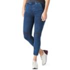 Juniors' Denizen From Levi's&reg; Moto Jeggings, Teens, Size: Xl, Dark Blue