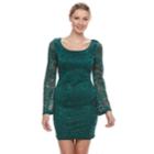 Juniors' Liberty Love Lace Bodycon Dress, Teens, Size: Small, Med Green
