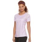 Women's Tek Gear&reg; Performance Base Layer Mesh Panel Tee, Size: Small, Lt Purple