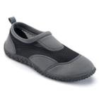 Men's Basic Water Shoes, Size: Large, Grey