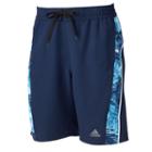 Men's Adidas Escape Splice Microfiber Volley Swim Trunks, Size: Xxl, Blue (navy)