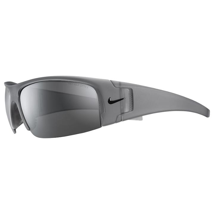 Men's Nike Diverge Semirimless Wrap Sunglasses, Grey (charcoal)