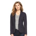 Women's Apt. 9&reg; Notch Collar Blazer, Size: 2, Blue