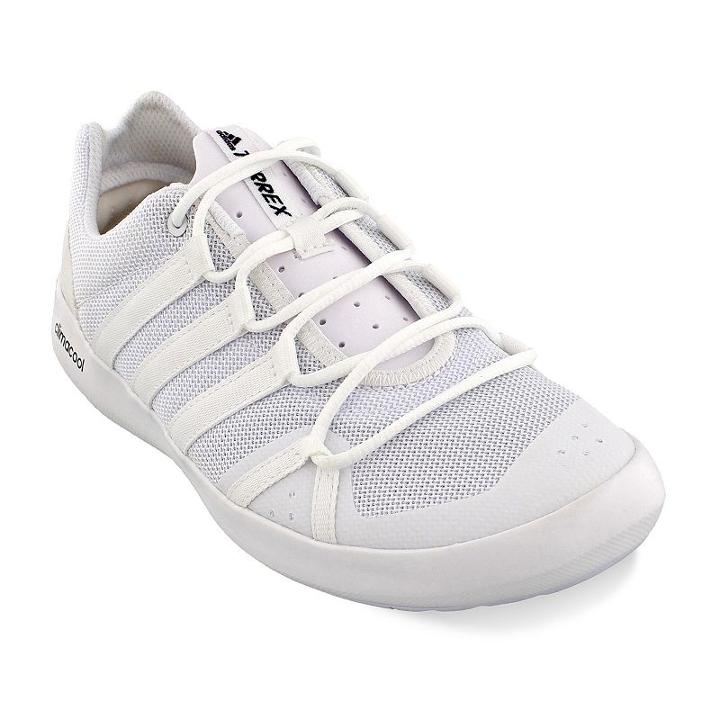 Adidas Outdoor Terrex Climacool Boat Men's Water Shoes, Size: 11.5, White
