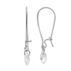 Lc Lauren Conrad Cubic Zirconia Drop Earrings, Women's, Silver