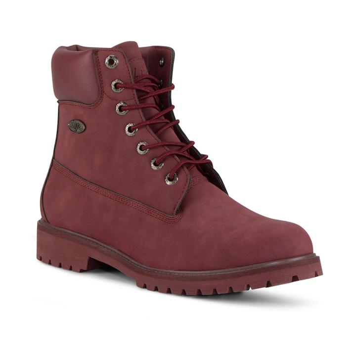 Lugz Convoy Men's Water Resistant Boots, Size: Medium (11), Red