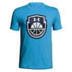 Boys 8-20 Under Armour Basketball Icon Tee, Size: Large, Gold