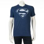 Men's Dc Comics Superman Logo Tee, Size: Small, Blue (navy)