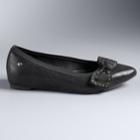 Simply Vera Vera Wang Stork Women's Ballet Flats, Size: 5, Black