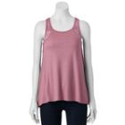 Juniors' Pink Republic Lace Back Tank, Girl's, Size: Medium, Light Pink