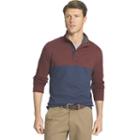 Big & Tall Izod Classic-fit Colorblock Fleece Pullover, Men's, Size: 3xb, Pink
