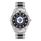 Game Time, Men's Winnipeg Jets Heavy Hitter Watch, Silver