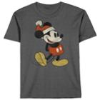 Boys 8-20 Mickey Mouse Santa Tee, Size: Large, Oxford