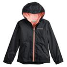 Girls 4-18 Columbia Rain To Fame Jacket, Size: L(14/16), Grey (charcoal)
