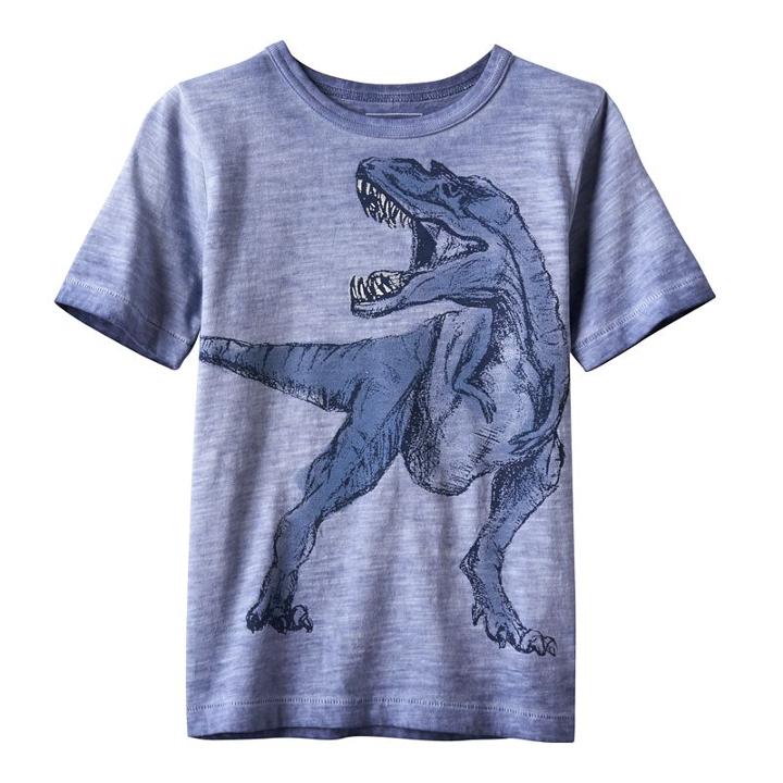Boys 4-7x Sonoma Goods For Life&trade; Slubbed Graphic Tee, Boy's, Size: 6, Blue (navy)