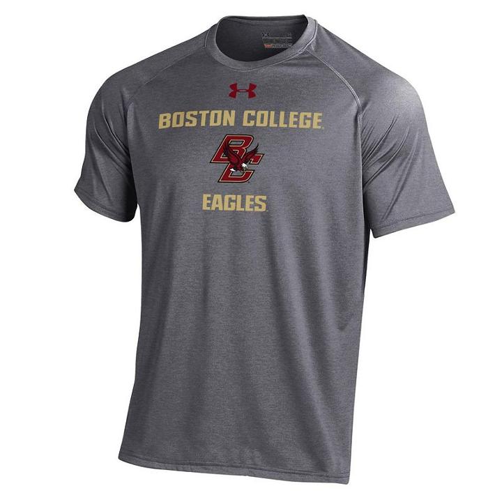 Men's Under Armour Boston College Eagles Tech Tee, Size: Medium, Ovrfl Oth