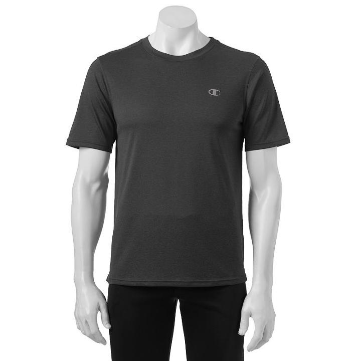 Men's Champion Vapor Performance Tee, Size: Xxl, Black