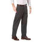 Men's Dockers&reg; Relaxed Fit Stretch Signature Stretch Khaki Pants D4, Size: 34x34, Dark Grey