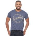 Men's Blue Moon Beer Logo Tee, Size: Medium (navy)