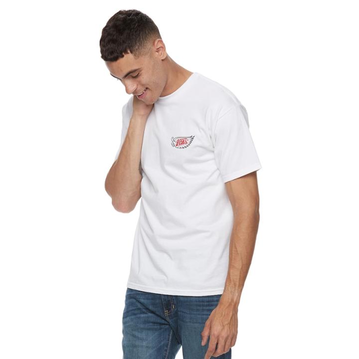Men's Vans Hot Wing Tee, Size: Xl, White
