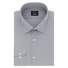 Men's Arrow Fitted Stretch Dress Shirt, Size: S 32-33, Light Grey