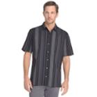 Men's Van Heusen Air Button-down Classic-fit Shirt, Size: Small, Black
