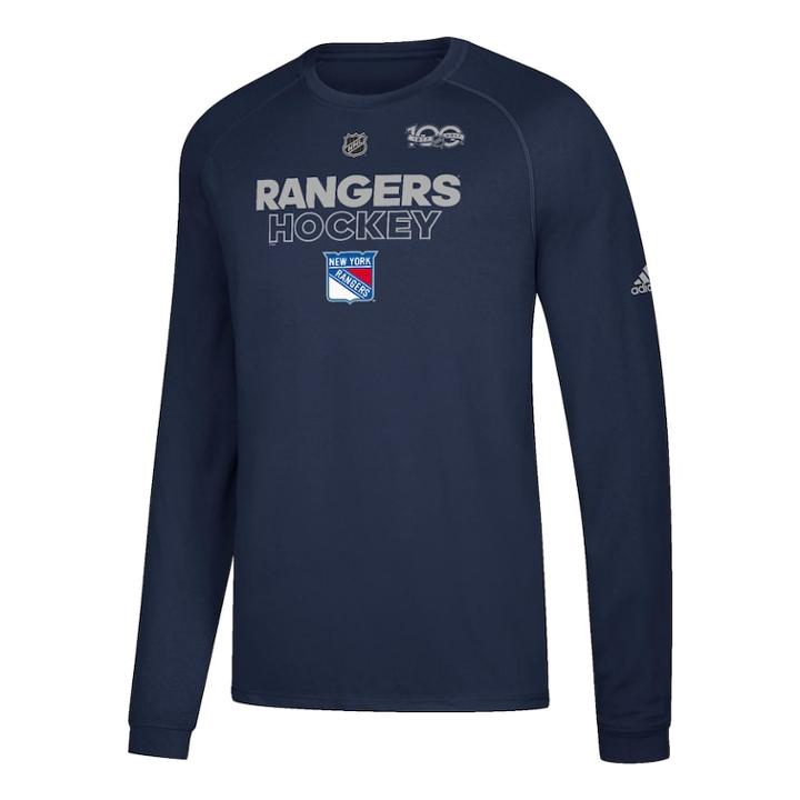 Men's Adidas New York Rangers Primary Position Tee, Size: Xl, Ran Navy