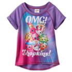 Girls 7-12 Omg! Shopkins! Strawberry Kiss & Apple Blossom Graphic Tee, Girl's, Size: 10, Purple Oth