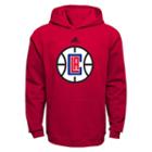 Boys 8-20 Adidas Los Angeles Clippers Fleece Hoodie, Boy's, Size: S(8), Red