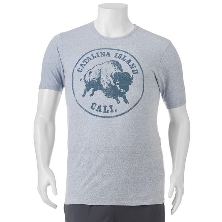 Big & Tall Sonoma Goods For Life&trade; Catalina Island Tee, Men's, Size: Xxl Tall, Med Grey