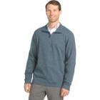 Men's Van Heusen Flex Stretch Classic-fit Quarter-zip Pullover, Size: Large, Turquoise/blue (turq/aqua)