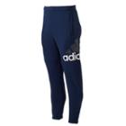 Men's Adidas French Terry Sweatpants, Size: Large, Blue (navy)