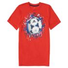 Toddler Boy Adidas Graphic Tee, Size: 4t, Brt Red
