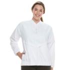 Fila Sport, Plus Size &reg; Chevron Flap Windbreaker Jacket, Women's, Size: 1xl, White