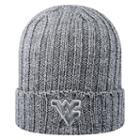 Adult Top Of The World West Virginia Mountaineers Two Below Beanie, Med Grey