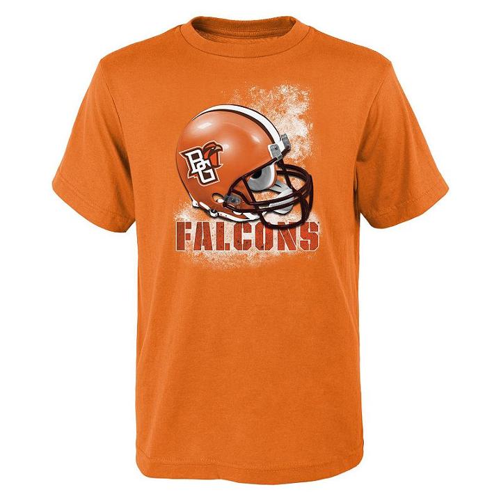 Boys 8-20 Bowling Green Falcons Helmet Tee, Boy's, Size: L(14/16), Yellow