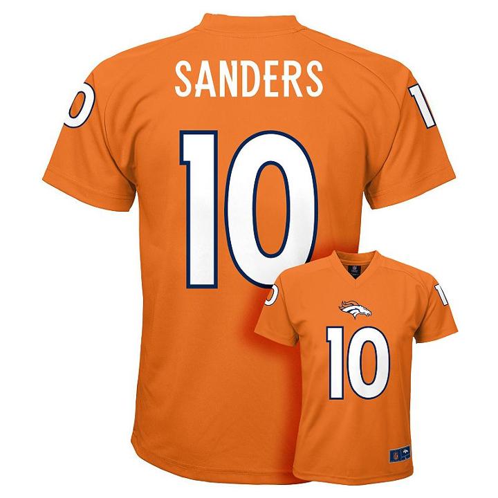 Boys 8-20 Denver Broncos Emmanuel Sanders Replica Jersey, Boy's, Size: Xl(18/20), Orange