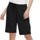 Women's Sonoma Goods For Life&trade; French Terry Bermuda Shorts, Size: Small, Black