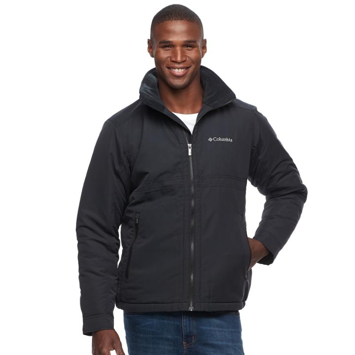 Big & Tall Columbia Northern Voyage Jacket, Men's, Size: 2xb, Grey (charcoal)