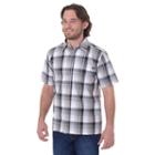 Men's Dickies Plaid Button-down Shirt, Size: Xl, Black