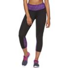 Women's Tek Gear&reg; Wrap Workout Capris, Size: Xs, Drk Purple