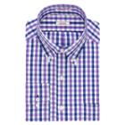 Men's Izod Slim-fit Performx Wrinkle-free Dress Shirt, Size: 17-32/33, Purple Oth